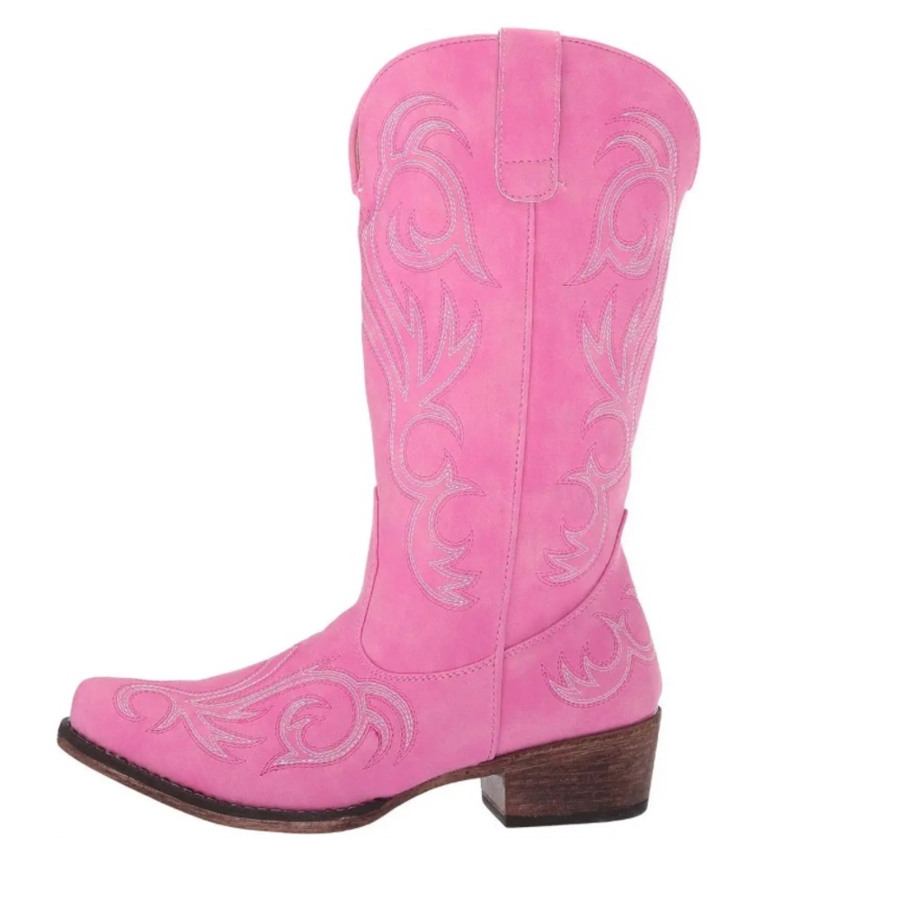 Roper Women's Riley Western Boot - Snip Toe - - Picture 2 of 11